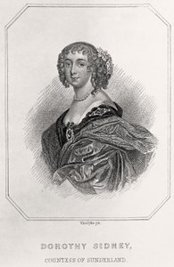 Portrait of Dorothy Sidney, Countess of Sunderland by English School
