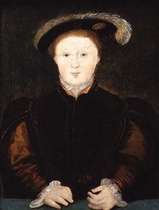 Portrait of Edward VI (1537-53) by English School