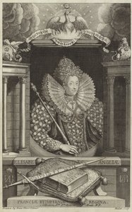 Portrait of Elizabeth I of England by English School