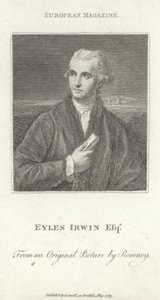 Portrait of Eyles Irwin by English School
