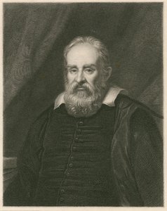 Portrait of Galileo Galilei by English School