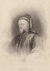 Portrait of Geoffrey Chaucer by English School