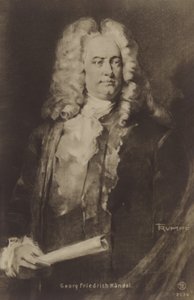 Portrait of George Friedrich Handel by English School
