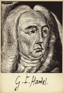 Portrait of George Friedrich Handel by English School