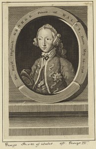 Portrait of George, Prince of Wales by English School