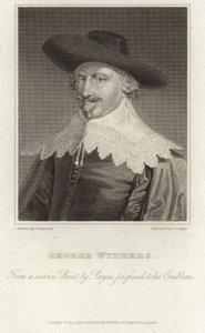 Portrait of George Wither by English School