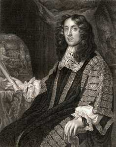 Portrait of Heneage Finch (1621-82), from Lodges British Portraits, 1823 by English School