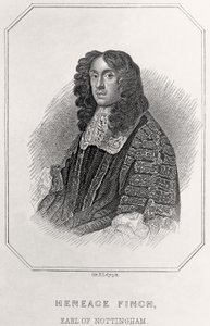 Portrait of Heneage Finch, Earl of Nottingham by English School