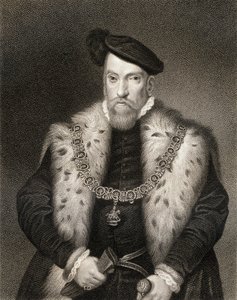 Portrait of Henry Fitzalan, 12th Earl of Arundel, from Lodges British Portraits, 1823
