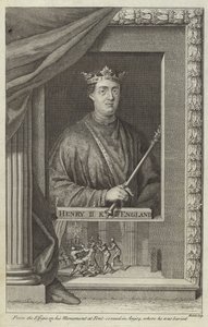 Portrait of Henry II of England by English School