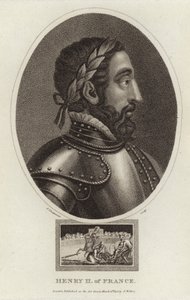 Portrait of Henry II of France by English School