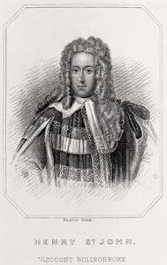 Portrait of Henry St. John, Viscount Bolingbroke by English School