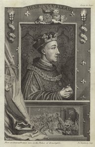 Portrait of Henry V of England by English School