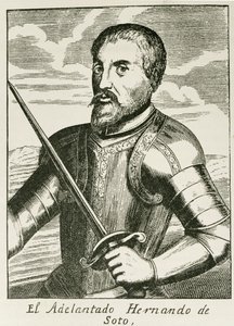 Portrait of Hernando de Soto from 