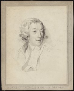Portrait of Horace Walpole by English School
