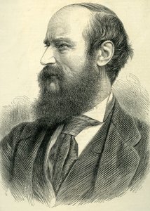 Portrait of John Bagnold Burgess, 1877 by English School