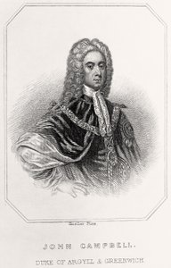Portrait of John Campbell, Duke of Argyll and Greenwich by English School