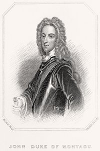 Portrait of John Duke of Montagu by English School