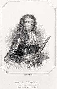 Portrait of John Leslie, Duke of Rothes by English School