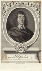 Portrait of John Rushworth by English School