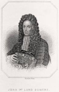 Portrait of John Somers by English School