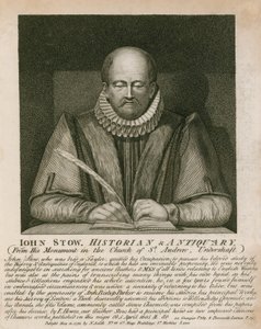 Portrait of John Stow by English School