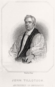 Portrait of John Tillotson, Archbishop of Canterbury