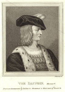 Portrait of King Henry V of France by English School