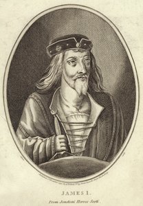 Portrait of King James I by English School