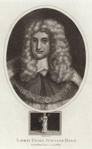 Portrait of Lord Chief Justice Holt by English School