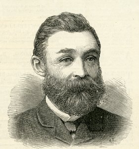 Portrait of Mr. R. Urwin, Secretary to the Tyne Improvement Commissioners, 1884 by English School
