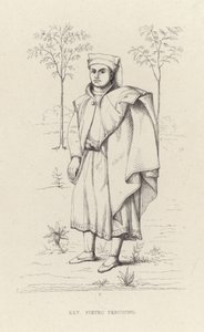 Portrait of Pietro Perugino by English School