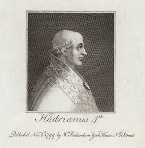 Portrait of Pope Adrian IV