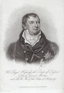 Portrait of Prince Augustus Frederick, Duke of Sussex
