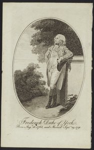Portrait of Prince Frederick, Duke of York and Albany