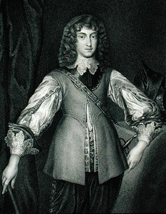 Portrait of Prince Rupert (1619-82) by English School