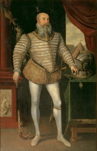 Portrait of Robert Dudley, Earl of Leicester, 1585 by English School