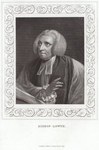 Portrait of Robert Lowth, Bishop of London by English School