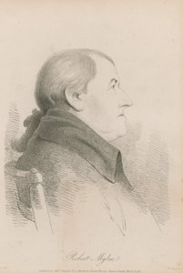 Portrait of Robert Mylne by English School
