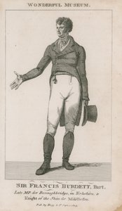 Portrait of Sir Francis Burdett by English School