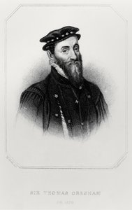 Portrait of Sir Thomas Gresham (1519-79) from 