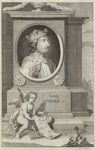 Portrait of Stephen of England by English School