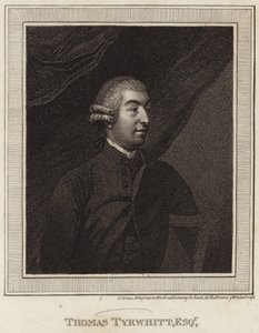Portrait of Thomas Tyrwhitt