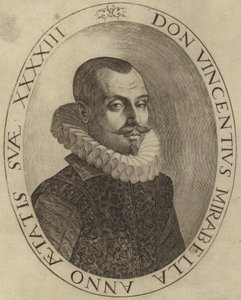 Portrait of Vincenzo Mirabella by English School