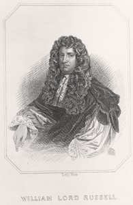 Portrait of William Lord Russell by English School