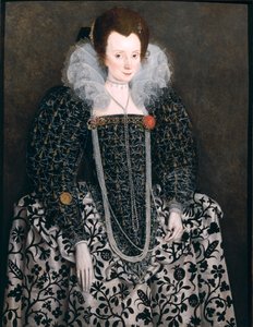 Portrait of a Woman, Traditionally Identified as Mary Clopton of Kentwell Hall, Suffolk