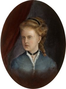 Portrait of a Young Woman by English School