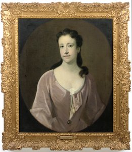 Portrait of a Lady, Traditionally Identified as Mrs. Dorothy Smith, nee Barret-Lennard by English School