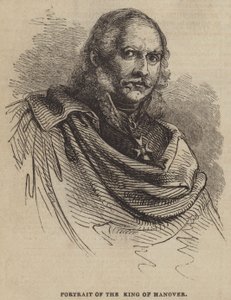 Portrait of the King of Hanover by English School