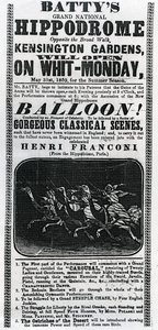 Poster advertising 